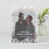 Dennen Tak Kader Feestdagenkaart (Staand voorkant)