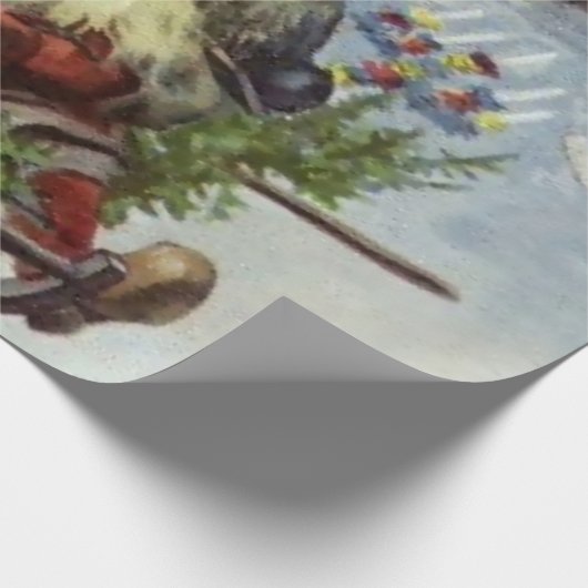 “Dennen takken verzamelen” van Jenny Nystrom Cadeaupapier (Hoek)