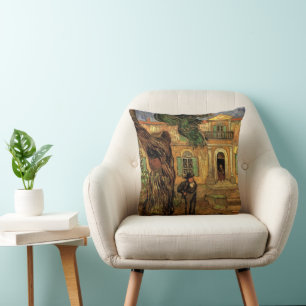 Dennenbomen in Saint-Paul door Vincent van Gogh Kussen