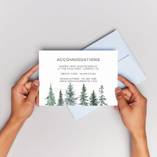 Dennenbomen Lantaarn Botanische Hotelaccommodatie Informatiekaartje