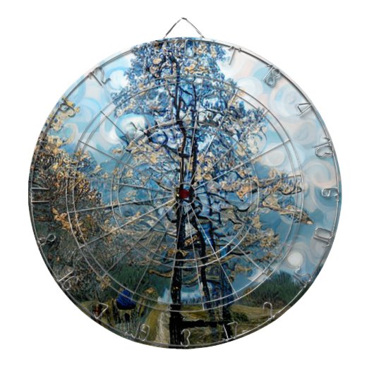 DENNENBOOM DARTBORD (Voorkant)