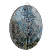 DENNENBOOM DARTBORD (Voorkant Links)