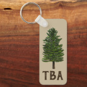 dennenboom-Sleutelhanger Sleutelhanger (Voorkant)