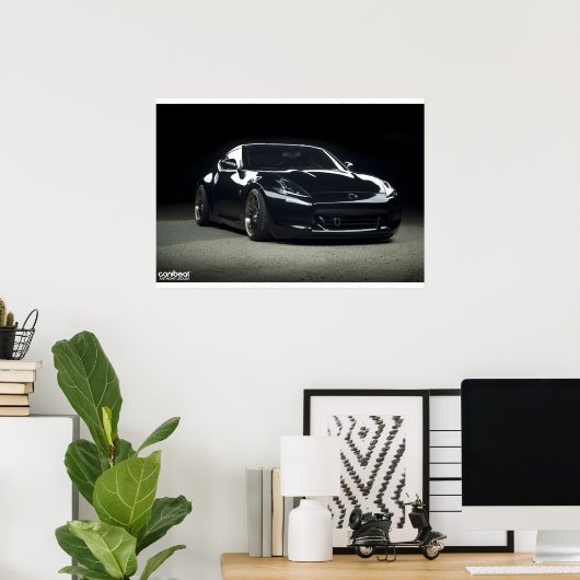 Dennis' 370z poster (Thuiskantoor)