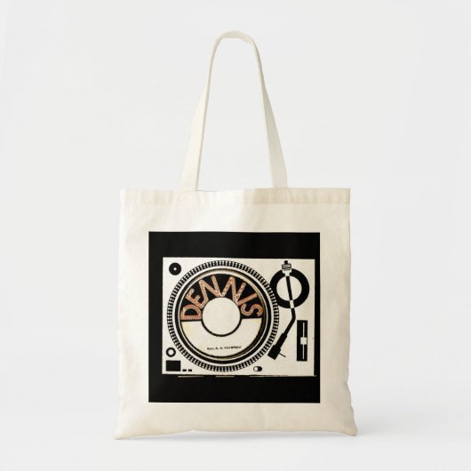 DENNIS DRAAITAFEL TOTE BAG (Voorkant)