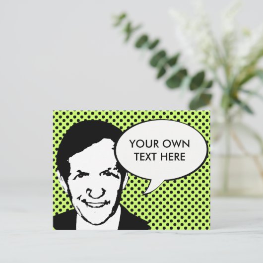 Dennis Kucinich Briefkaart (Staand voorkant)