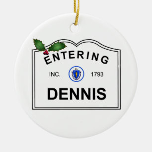 Dennis MA Keramisch Ornament