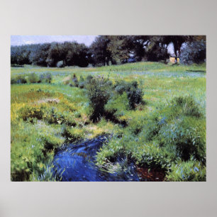 Dennis Miller Bunker is de pool, Medfield Poster