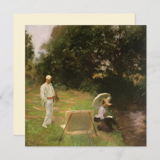 Dennis Miller Bunker schilderen in Calcot door Sar (Voorkant / Achterkant)