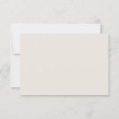 Dennis Port Cape Cod met hart | Bruiloft RSVP Kaartje (Achterkant)