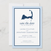 Dennis Port Cape Cod Wedding Save The Date (Voorkant)