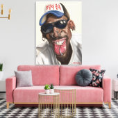 Dennis Rodman - Caricature sur toile Imprimer 18 x (Insitu(Salon))