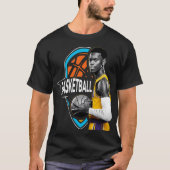 Dennis Schroder Los Angeles Lakers T-shirt (Voorkant)
