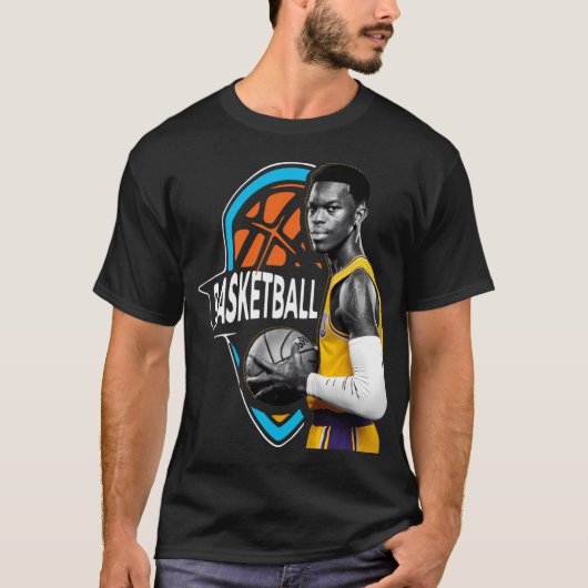 Dennis Schroder Los Angeles Lakers T-shirt (Voorkant)