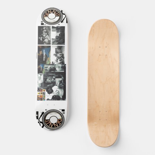 DENNIS T .SOUNDCHECK PROD 8 1/4" Skateboard Deck (Voorkant)
