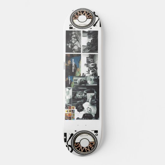 DENNIS T .SOUNDCHECK PROD 8 1/4" Skateboard Deck (Voorkant)