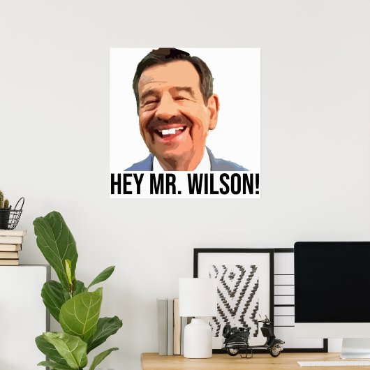 Dennis the Menace Hey Mr Wilson Poster (Thuiskantoor)