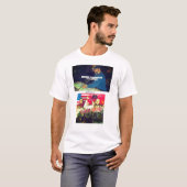 DENNIS THOMPSON Heren Basic T-shirt (Voorkant volledig)