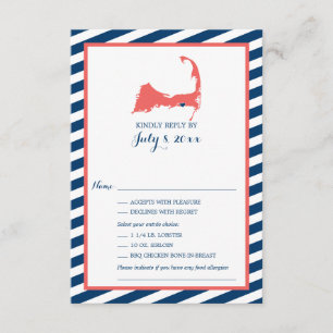 Dennisport Cape Cod Mariage RSVP