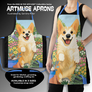 DENNY de Corgi All-Over Print Schort