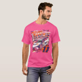 Denny Hamlin Black Draft T-shirt (Voorkant volledig)