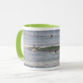 Dénommer vintage de surfers hawaïens de tasse (Devant gauche)