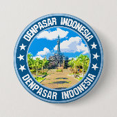Denpasar Ronde Button 7,6 Cm (Voorkant)