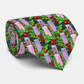 Dense Overall Pattern of Advent Candles Stropdas (Opgerold)