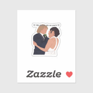 Densi – Till Death Do Us is een parodie-editie Sticker