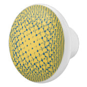 Densité Design - Jaune & Bleu - Bouton de tiroir (Droite)