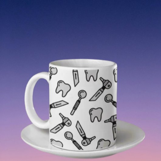 Dent | Dental Tools & Teeth Classic Mug