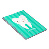 Dent mignonne - carnet de coutume de rayures de (Côté Droit)