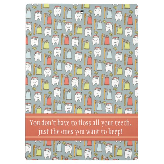 Dentaal klembord (Achterkant)