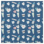 Dentaal patroon - Donkerblauw