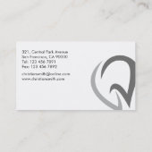 Dentaire - Carte de visite (Dos)