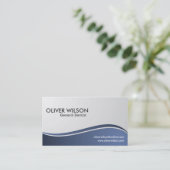 Dentaire - cartes de visite (Debout devant)