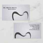 Dentaire - cartes de visite (Devant / Derrière)