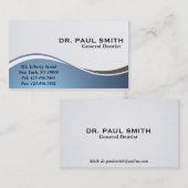 Dentaire - cartes de visite (Devant / Derrière)