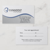 Dentaire - cartes de visite (Devant / Derrière)