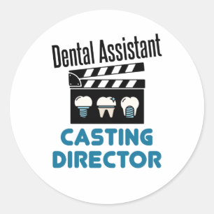 Dental Assistant Casting Director Ronde Sticker