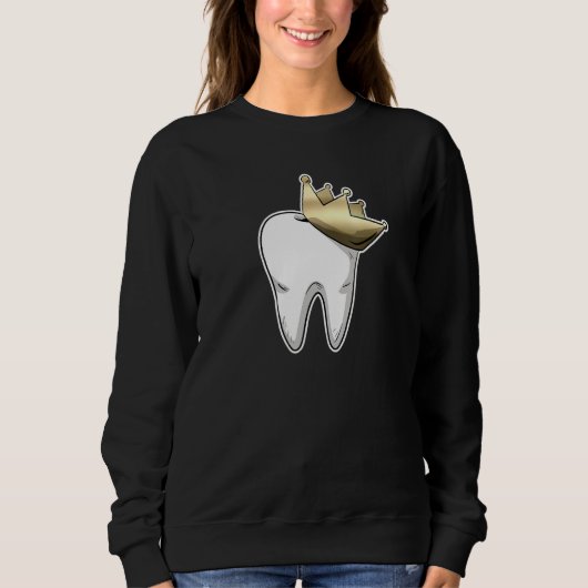 Dental Assistant Dentist Brace Teeth Tooth Fairy A Trui (Voorkant)