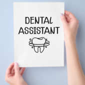 Dental Assistant Flyer (Hand)