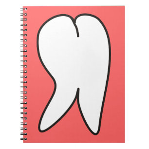 Dental Big Tooth iPhone cases Notitieboek
