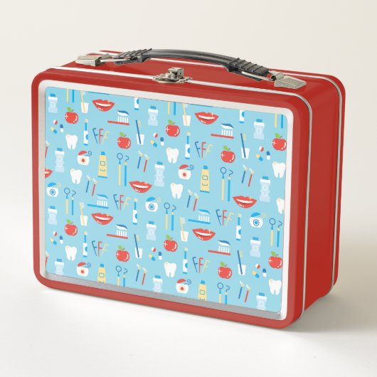Dental Blue Pattern (Voorkant)