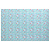 Dental Blue Pattern Stof (Yard (91,4 cm))