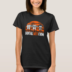 Dental Boo Crew Tandarts Halloween Kostuum Dental T-shirt
