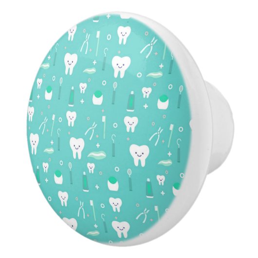 Dental Care Ceramic Knob. Keramische Knop (Rechts)