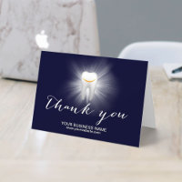 Dental Care glimlachend Tooth Navy Blue Business