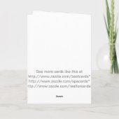 Dental Christmas Kaart Rood (Achterkant)