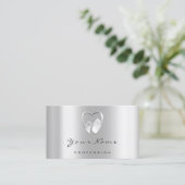 Dental Clinic Dentist Silver Logo Rendez-vous VIP (Debout devant)